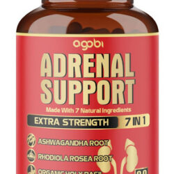 Suplemento De Suporte Adrenal Agobi 7 Em 1, Equivalente A 8