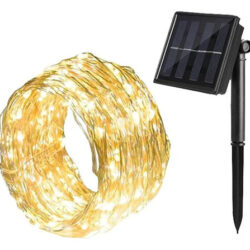 1pc Pisca De Solar Corda Luz 300led Para Decoração 30metros
