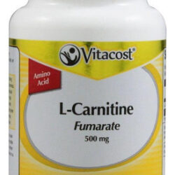 Vitacost, Fumarato De L-carnitina - 500 Mg - 60 Cápsulas
