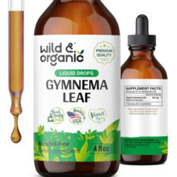 Tintura De Gymnema Selvagem E Orgânica - Suplementos De Gymn