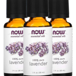Óleo Lavanda 30ml Now Foods Essencial Puro Importado 3un