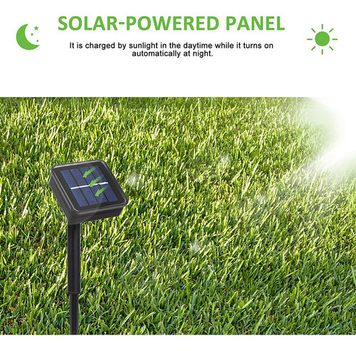 2 Pacotes De Luzes De Corda De Fadas Solares, 30m 300 Conduz - Imagem 4