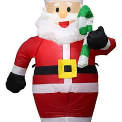 Papai Noel Inflável Brinca A Boneca Luminosa Da Decoração