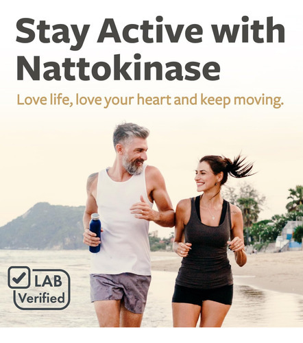 Healths Harmony Nattokinase 2000 Fu (não Ogm) Poderoso Suple - Imagem 4