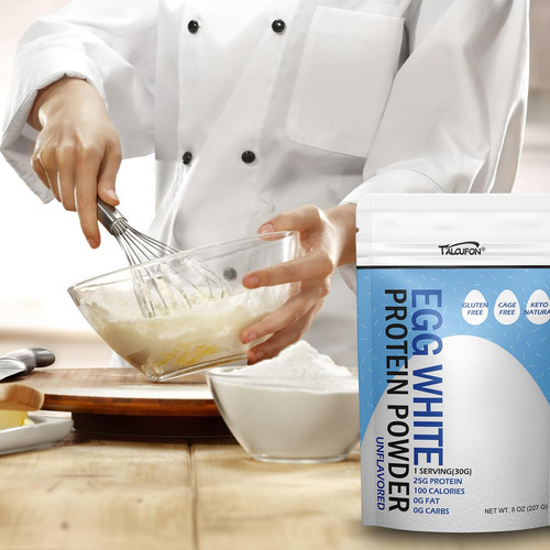 Talcufon Ovo Branco Proteína Em Pó 8oz Pasteurizada Sem Adit - Imagem 8
