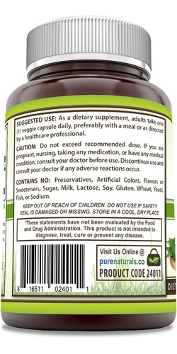 Pure Naturals Neem (feito Com Folha De Neem Natural) | Suple - Imagem 2