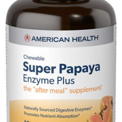 American Health Super Papaya Enzyme Plus Comprimidos Mastig