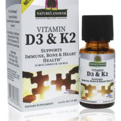 Vitamina D3 E K2 Extrato Líquido Gotas Orais Dois Em Um Supo