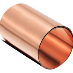Folha De Cobre 1000 X 100 X 0,1 Mm, Rolo De Cobre, 1 Unidade
