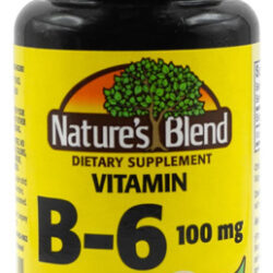 Nat B Vitamina B-6 Tb 100mg 100