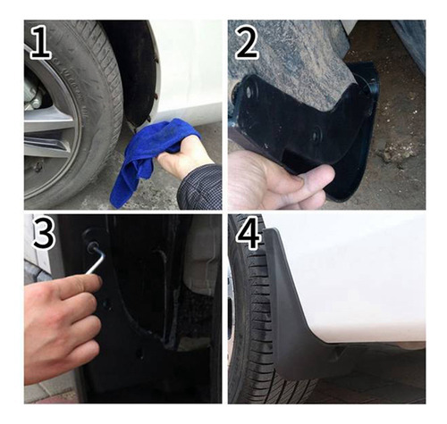 Guarda-lamas De Carro Para Equinox 2017-2022 Fender Mud Gua - Imagem 4