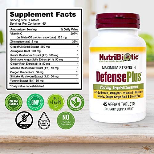 Nutribiotic Defenseplus, 45 Comprimidos | Suporte Imunológi - Imagem 5