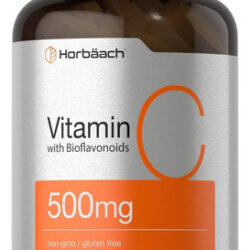 Horbäach Vitamina C 500mg | Com Bioflavonóides | 500 Cápsula
