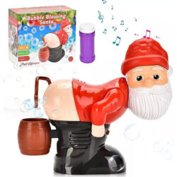 Brinquedo Automático De Máquina De Bolhas De Sabão De Papai