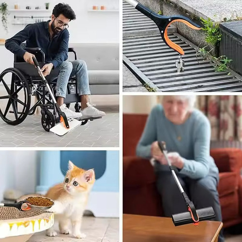 Pegador Objetos 83cm Com Cabo Retrátil Para Uso Externo #g - Imagem 7