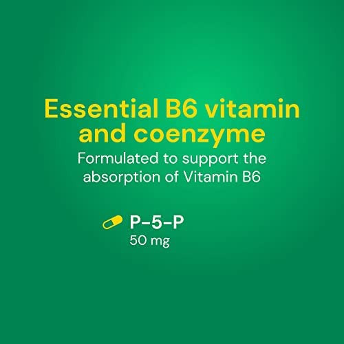 Country Life P5p Vitamina B6 (piridoxal Fosfato) 50mg, 100 C - Imagem 4