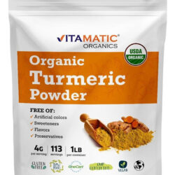Açafrão Orgânico Certificado Por Certificado Vitamático, 1 L