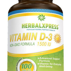 Herbalxpress Vitamina D (como Colecalciferol) 1.500 Ui (100