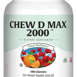Suplemento De Vitamina Diu Mastigável Maxi Health - Delicio