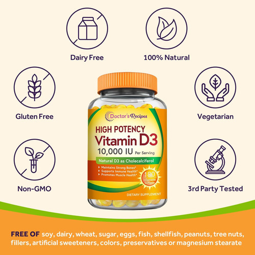 Receitas Dos Médicos Vitamina Diu, Suporte Imunológico A Oss - Imagem 4
