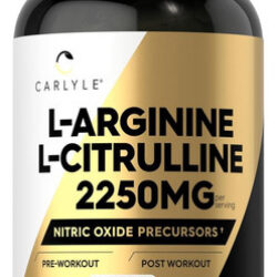 Complexo Carlyle L-arginina L-citrulina | 2250mg | 240 Cápsu