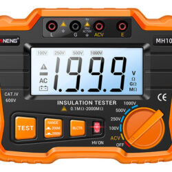 Testador De Resistência De Isolamento Digital Aneng Mh10 0.1