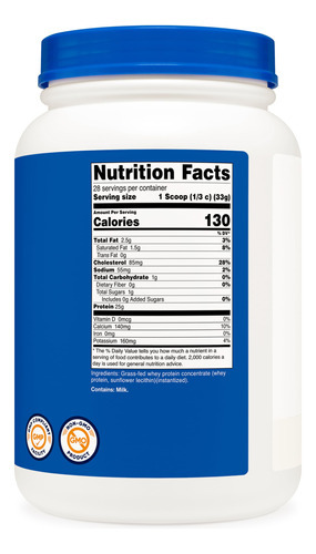 Concentrado De Proteína De Soro De Leite Nutricost Alimentad - Imagem 6