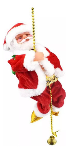 2x Corda De Escalada Musical De Papai Noel Elétrica Engraçad - Imagem 3