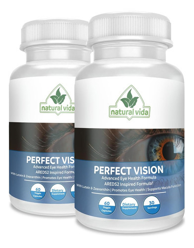 Natural Vida Perfect Vision Fórmula Inspirada Em Areds2 - Su
