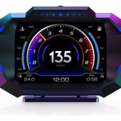 Indicador Inteligente Do Velocímetro Universal Obd+gps Hud P