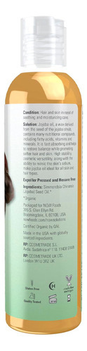 Óleo De Jojoba Now Foods 237 Ml Orgânico Importado 5un - Imagem 4