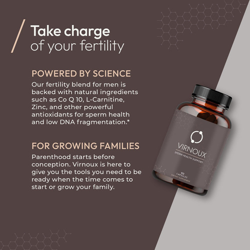 Suplemento De Fertilidade Masculina | Feito Por Médicos | Vi - Imagem 4