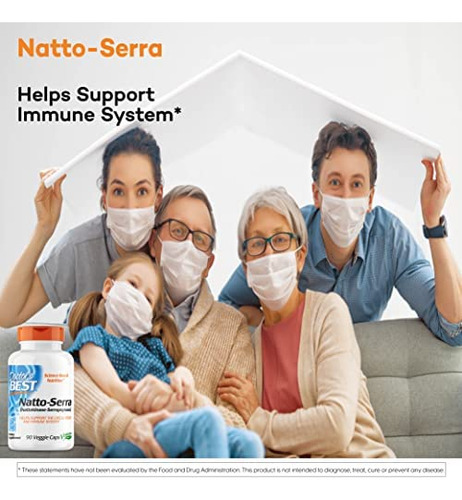 Doctors Best Natto-serra, Não Ogm, Vegano, Sem Glúten, 90 - Imagem 5