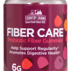 Gomas Prebióticas Country Farms Fiber Care, 6 G De Fibra Por
