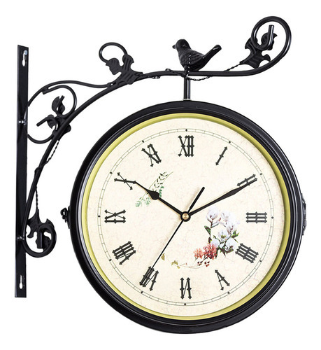 Boo Estilo Vintage De Metal Dupla Face Retro Pendurado Na
