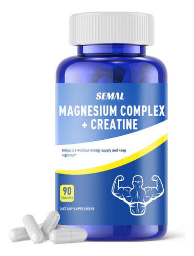 Complexo Triplo De Magnésio Nutrineat + Creatina (90 Cápsula