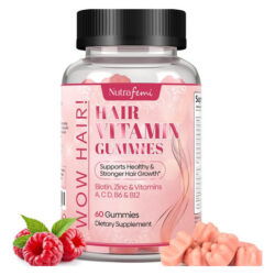 Vitaminas Capilares Nutrafemi Para Mulheres - 60 Gomas De Bi