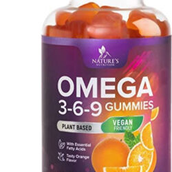 Gomas Veganas De Ômega 3 6 9 - Goma De Óleo Essencial Com S