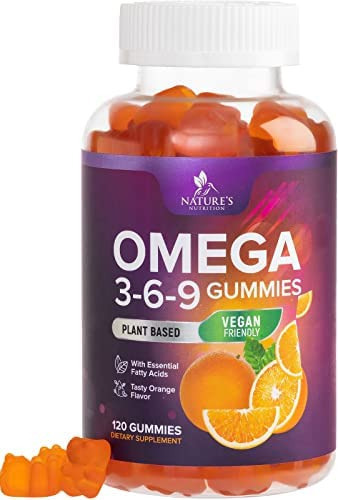 Gomas Veganas De Ômega 3 6 9 - Goma De Óleo Essencial Com S