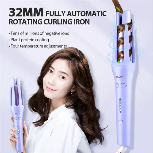 Modelador De Cabelo Rotativo Automático Anti-escaldadura - Imagem 7