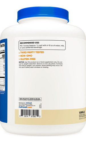 Concentrado De Proteína De Soro De Leite Nutricost Baunilha - Imagem 5