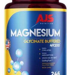 Suplemento De Glicinato De Magnésio Ajs 400 Mg | Comprimidos