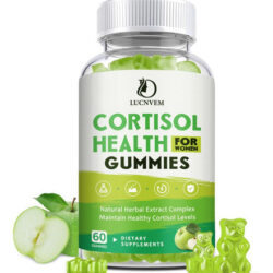 Lucnvem Cortisol Suplementos Gomas Para Mulheres, Magnésio A