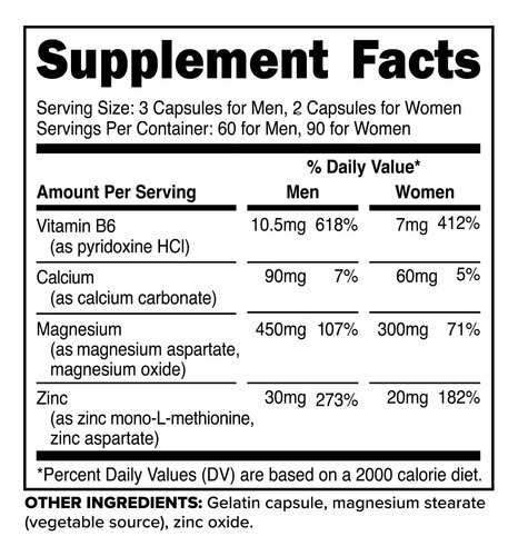 Suplemento Dietético Primaforce Zma, 180 Cápsulas - Imagem 2