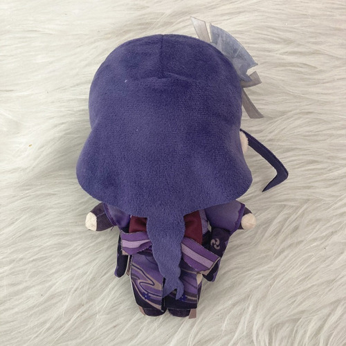 Lj Genshin Impact Raiden Shogun Boneca Pelúcia Brinquedo - Imagem 3