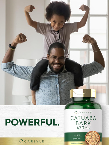 Extrato De Casca De Carlyle Catuaba | 470mg | 120 Cápsulas | - Imagem 5