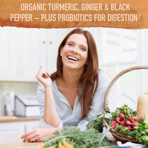 Pó De Resposta Inflamatória De Reforço De Cúrcuma Organics D - Imagem 7