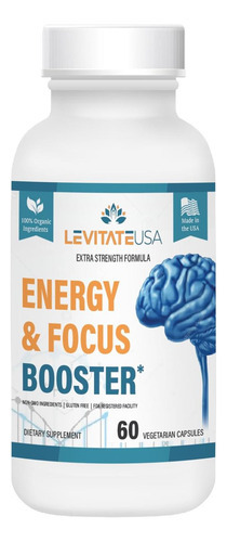 Levitate Energy & Focus Booster - Suplemento Poderoso Para O