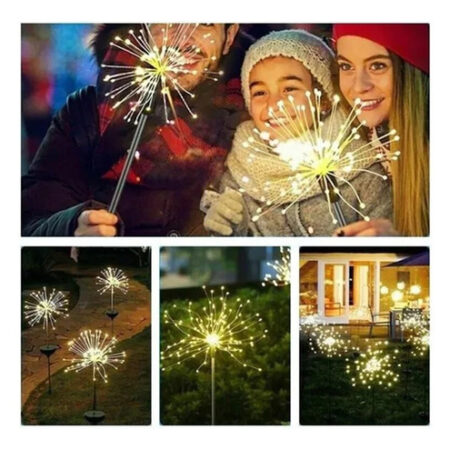 Pacote Com 8 Lâmpadas De Fogos De Artifício De Jardim À Prov — foto 23 Pacote Com 8 Lâmpadas De Fogos De Artifício De Jardim À Prov — foto 23