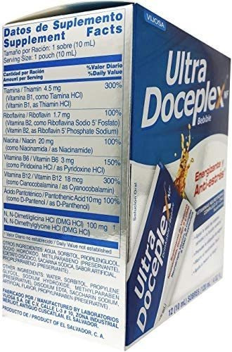 Vitamina B-12/vijosa / 12 Sobres / Líquido - Imagem 2